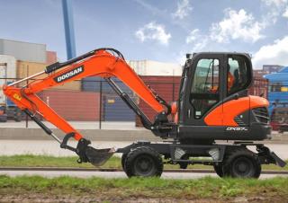 Mobilbagger Doosan DX57W