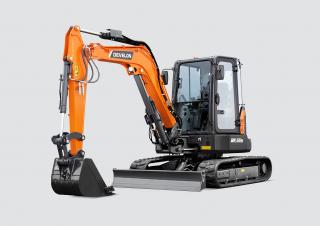Minibagger Develon DX55R-7