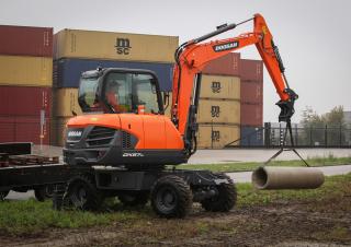 Mobilbagger Doosan DX57W-5