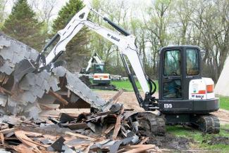 Minibagger Bobcat E55