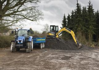 Minibagger New Holland E50B SR