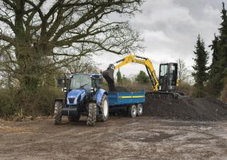 Minibagger New Holland E50B SR