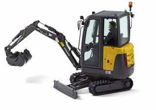 Minibagger Volvo EC18C