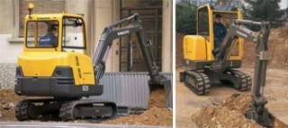 Minibagger Volvo EC25