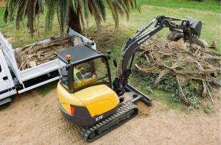 Minibagger Volvo EC35C