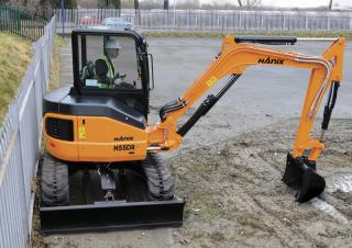 Minibagger Hanix H55DR