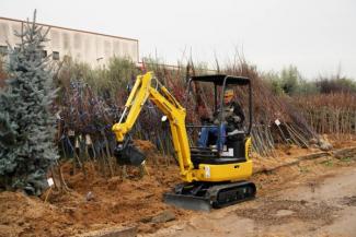 Minibagger Komatsu PC14R-3