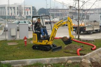 Minibagger Komatsu PC16R-3