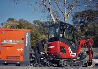 Elektro Raupenbagger Yanmar SV17e