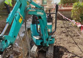 Minibagger Sunward SWE08B