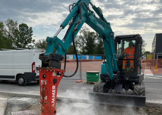 Minibagger Sunward SWE60UF