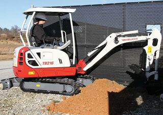 Minibagger Takeuchi TB 216 