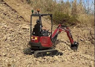 Minibagger Yanmar ViO17 