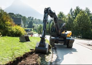 Mobilbagger Mecalac 12 MTX