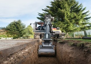 Mobilbagger Mecalac 12 MTX