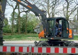Mobilbagger Atlas 140 W