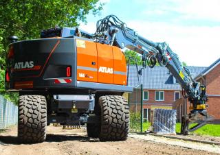 Mobilbagger Atlas 165 W