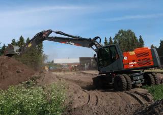 Mobilbagger Atlas 220 W