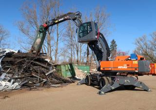 Mobilbagger Atlas 350 MH