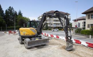 Mobilbagger Mecalac 714 MW e