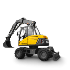Mobilbagger Mecalac 714 MW e