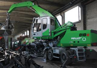 Umschlagmaschinen Sennebogen 818M E