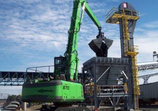 Umschlagmaschinen Sennebogen 870M E Hybrid
