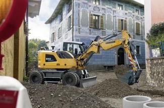 Mobilbagger Liebherr A 910 Compact Litronic