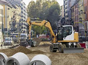 Mobilbagger Liebherr A 912 Compact Litronic
