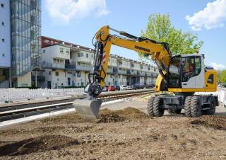 Mobilbagger Liebherr A 914 Compact Litronic