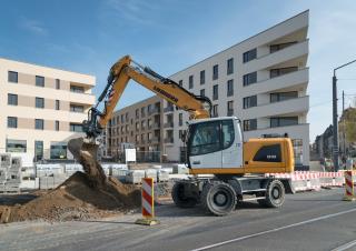 Mobilbagger Liebherr A 916 Litronic