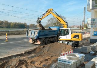 Mobilbagger Liebherr A 916 Litronic