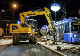 Mobilbagger Liebherr A 918 Compact Litronic