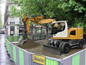 Mobilbagger Liebherr A 918 Compact Litronic