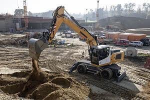 Mobilbagger Liebherr A 928 Litronic
