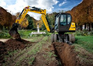 Mobilbagger Yanmar B 75 Circular