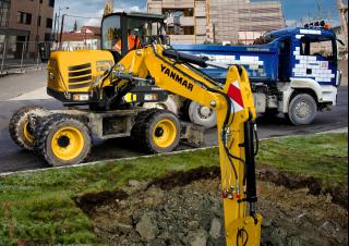 Mobilbagger Yanmar B 75 Circular