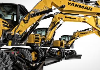 Mobilbagger Yanmar B 75 Circular