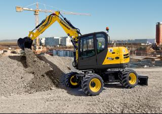 Mobilbagger Yanmar B 95 2PB