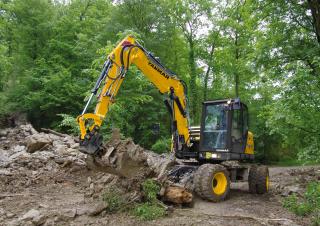 Mobilbagger Yanmar B 95 Circular