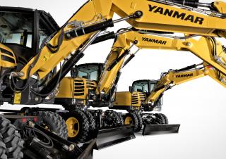 Mobilbagger Yanmar B 95 Circular