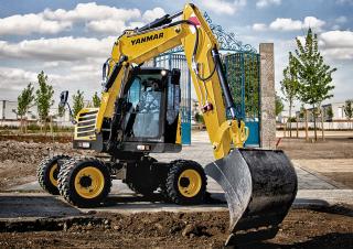 Mobilbagger Yanmar B 95 MB
