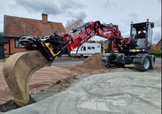 Mobilbagger Yanmar B95W MB