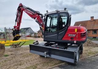Mobilbagger Yanmar B95W TPA 