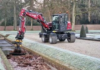 Mobilbagger Yanmar B95W TPA 