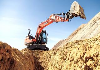 Mobilbagger Doosan DX140W-5