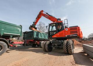 Mobilbagger Doosan DX160W-5