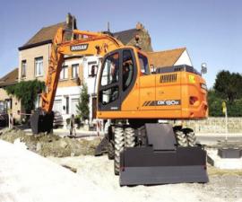 Mobilbagger Doosan DX190W-3