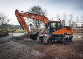 Mobilbagger Doosan DX190W-5