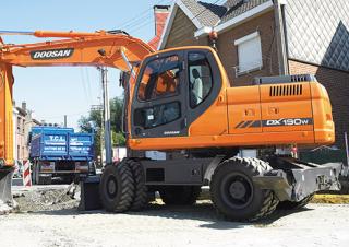 Mobilbagger Doosan DX 190 W